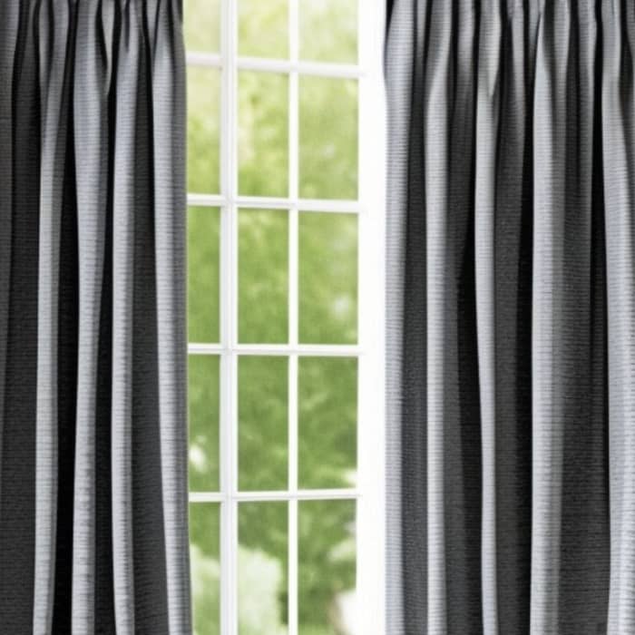 Pencil pleat curtains showcase tightly gathered pleats for a classic look—perfect for traditional spaces.
